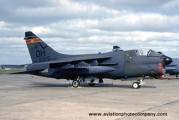 USAF Ohio ANG 162 TFS LTV A-7D 71-0315/OH (1989)