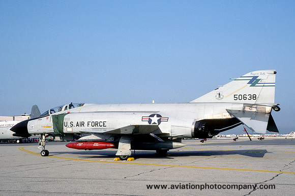 USAF New York ANG 136 FIS McDonnell F-4D Phantom 65-0638 (1988)