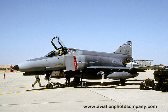 USAF California ANG 196 FIS McDonnell F-4E Phantom 68-0514 (1988)