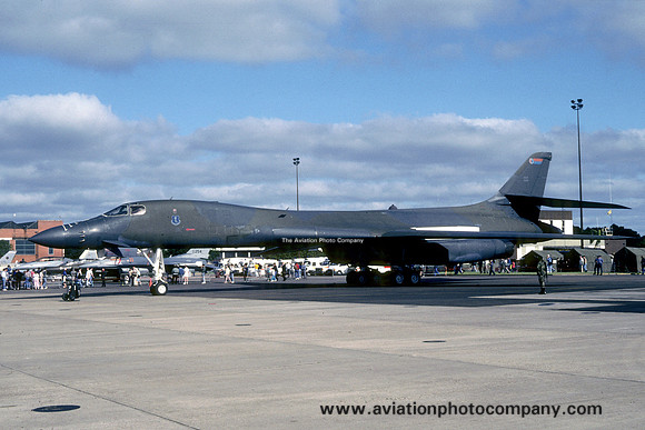 USAF 319 BW Rockwell B-1B Lancer 86-0119 at the RAF Mildenhall Air Fete (1989)