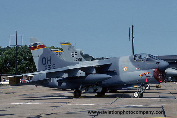 USAF Ohio ANG 162 TFS LTV A-7D 69-6222/OH (1989)