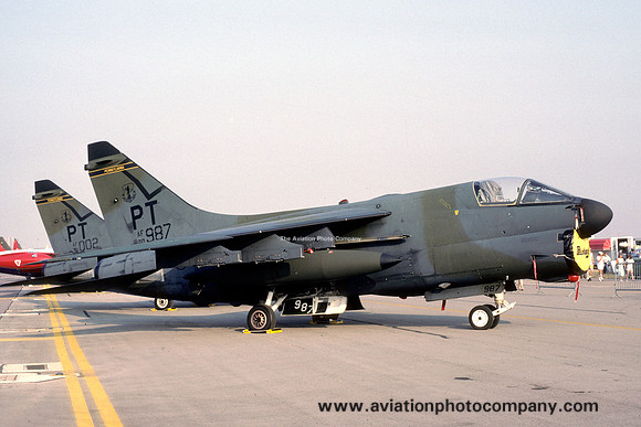 USAF Pennsylvania ANG 146 TFS LTV A-7D 70-0987/PT (1989)