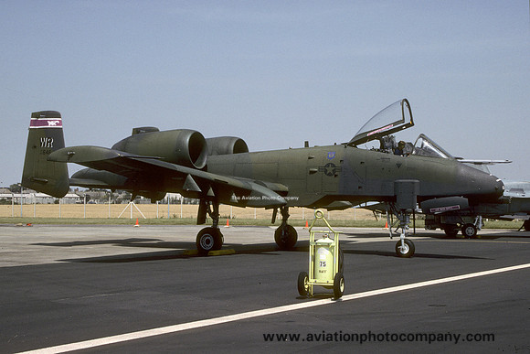 USAF 81 TFW 510 TFS Fairchild A-10A Thunderbolt 82-0646/WR (1989)