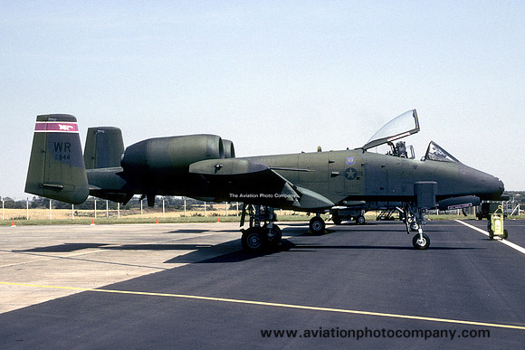 USAF 81 TFW 510 TFS Fairchild A-10A Thunderbolt 81-0944/WR (1989)