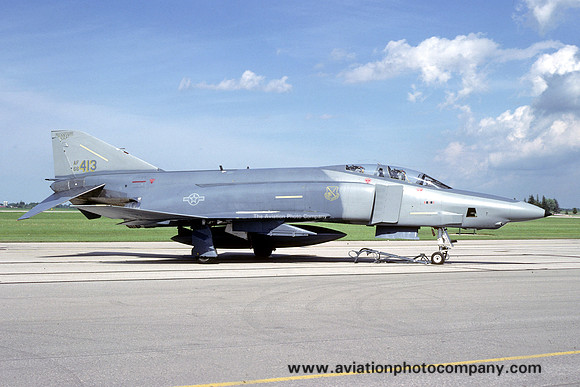 USAF Mississippi Air National Guard 153 TRS McDonnell RF-4C Phantom 66-0413 (1989)
