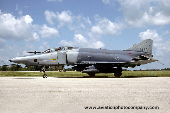 USAF Nebraska ANG 173 TRS McDonnell RF-4C Phantom 65-0830 (1989)