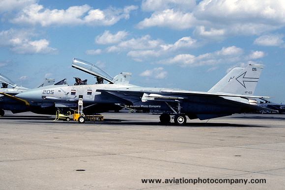 US Navy VF-103 Grumman F-14A Tomcat 161426/AA-205 (1989)