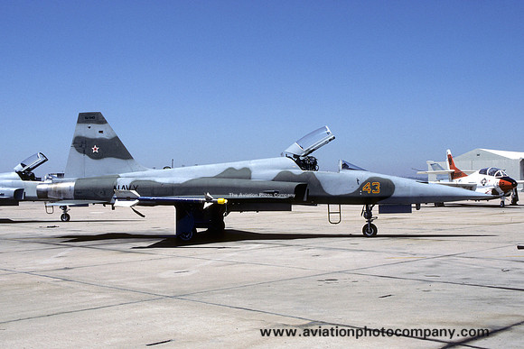 US Navy VF-126 Northrop F-5E Tiger 159881/NJ-543 (1987)