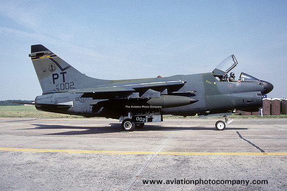 USAF Pennsylvania ANG 146th Tactical Fighter Squadron LTV A-7D 73-1002/PT (1989)