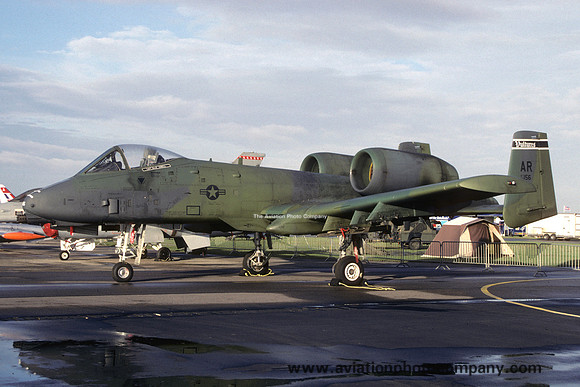 USAF 10th Tactical Fighter Wing 511th Tactical Fighter Squadron Fairchild A-10A Thunderbolt 80-0156/AR (1989)