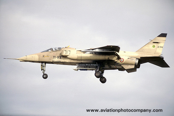 French Air Force EC3/11 Sepecat Jaguar A A139/11-RX (1992)