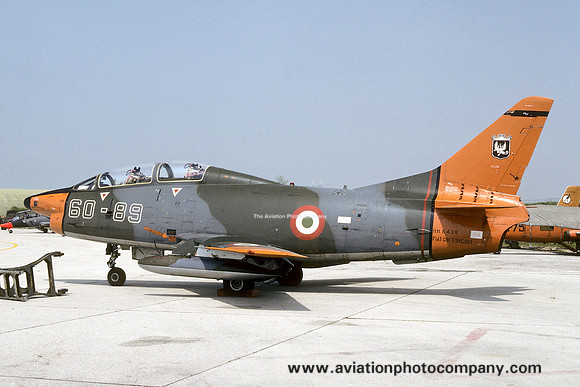 Italian Air Force 60 Stormo FIAT G-91T MM6439/60-89 (1991)