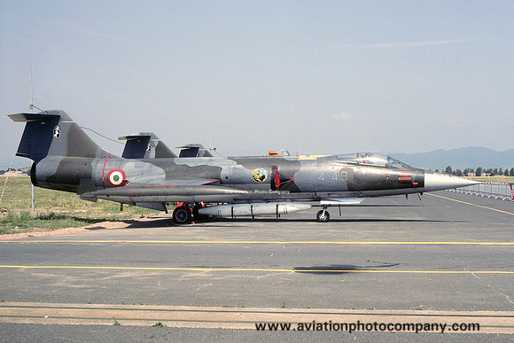 Italian Air Force 4 Stormo Lockheed F-104S Starfighter MM6649/4-49 (1991)