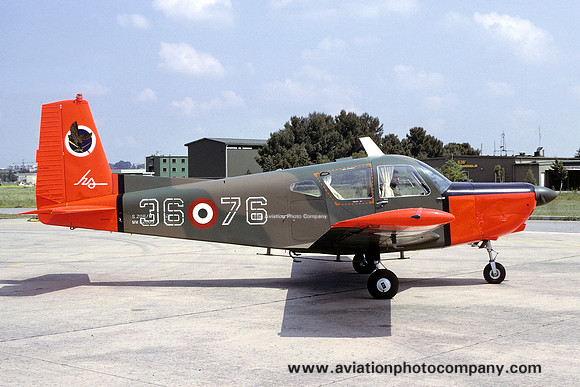 Italian Air Force 36 Stormo SIAI S-208M MM62009/36-76 (1991)