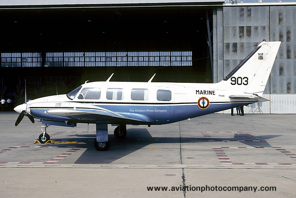French Navy 56S Piper PA-31-310 Navajo 903 (1991)