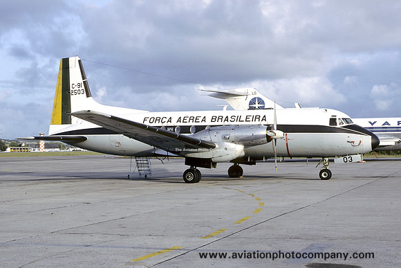 Brazilian Air Force Hawker Siddeley HS.748-204/C-91 2503 (1991)