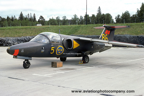 Swedish Air Force F5 SAAB 105 Sk60A 60086/86 (1977)