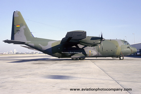 Bolivian Air Force Lockheed C-130B Hercules TAM-67 (1991)