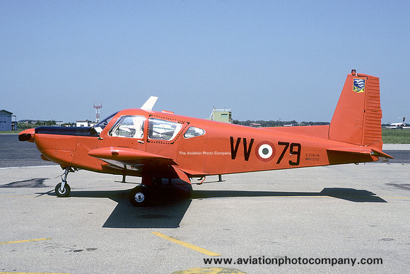 Italian Air Force CVV SIAI S-208M MM61979/VV-79 (1989)