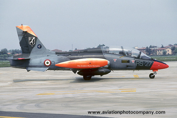 Italian Air Force RSV Aermacchi MB-339 MM54541/RS-27 (1990)