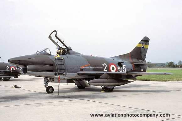 Italian Air Force 2 Stormo FIAT G-91R MM6424/2-55 (1987)