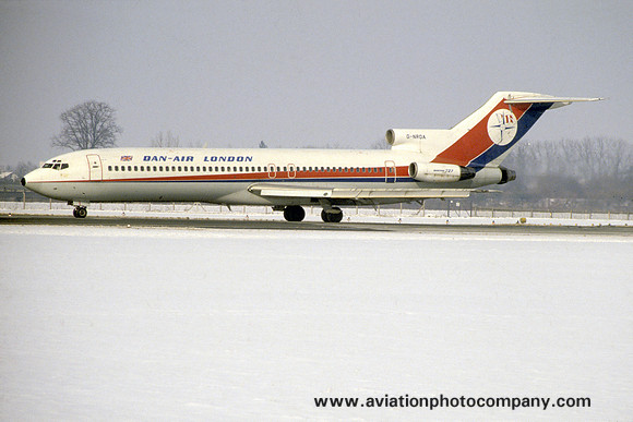Dan Air London Boeing 727-217 G-NROA (1986)