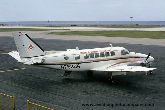 Midwest Commuter Airlines Beech 99 N7530N (1974)