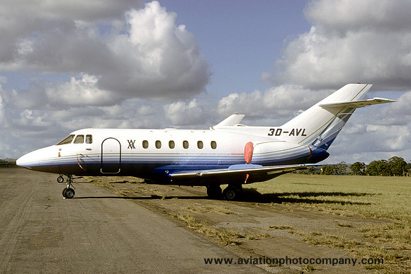 Anglo Vaal Group Hawker Siddeley HS125-800B 3D-AVL (1986)