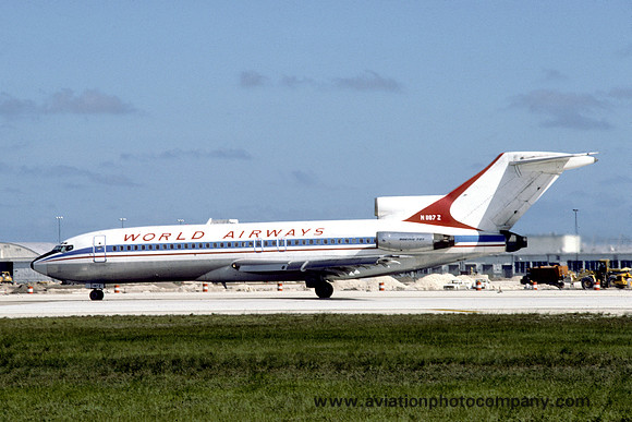 World Airways Boeing 727-22 N1187Z (1986)