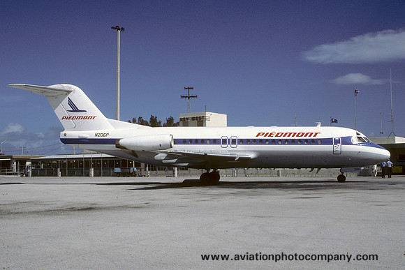 Piedmont Airlines Fokker F-28-4000 Fellowship N206P (1986)