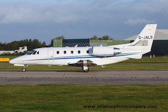 Air Charter Scotland Cessna 560XL Citation XLS+ G-JALS at Manchester (2017)