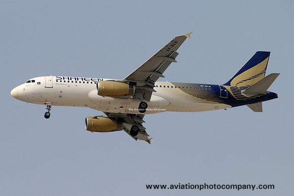 Shaheen Air International Airbus A320-200 AP-BLN at Dubai (2016)