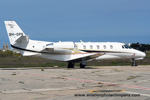 Luxwing Cessna 560XL Citation Excel 9H-GPS at Malta Luqa (2017)