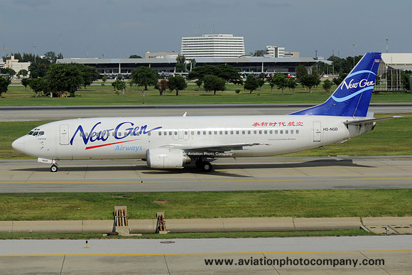 NewGen Airways Boeing 737-400 HS-NGD (2015)