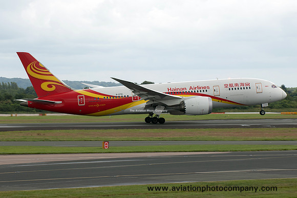 Hainan Airlines Boeing 787-8 B-2731 at Manchester (2017)