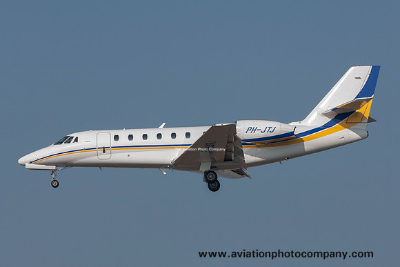 EXXAero BV Cessna 680 Citation Sovereign PH-JTJ at Frankfurt (2017)