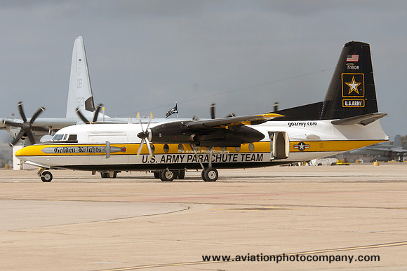 US Army Golden Knights Fokker C-31A 85-1608 at MCAS Miramar (2007)