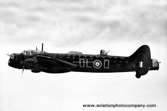 RAF 83 Squadron Avro Manchester I L7427 Air to Air