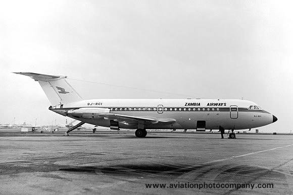 Zambia Airways BAC 111-207AJ 9J-RCI
