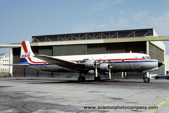 SF Air Douglas DC-6A F-BYCG (1979)