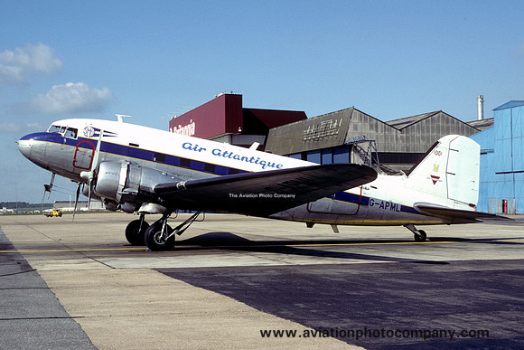 Air Atlantique Douglas C-47B Dakota G-APML (1984)
