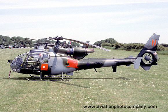 AAC 670 Squadron Westland Gazelle AH.1 XZ322 at Middle Wallop (1994)