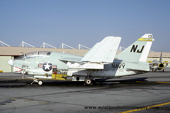 US Navy VA-122 LTV TA-7C Corsair 154377/NJ-213(1980)