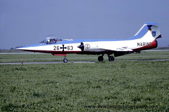 German Navy MFG2 Lockheed F-104G Starfighter 26+63 (1986)