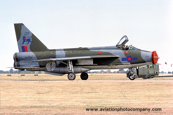 RAF LTF English Electric Lightning F.3 XP750 (1976)
