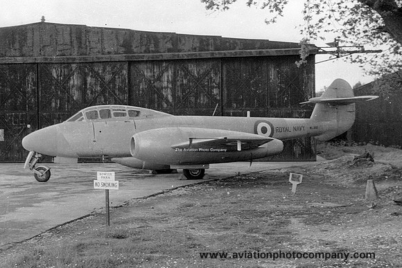 Royal Navy 766 FRU Gloster Meteor T.7 WL350 (1966)