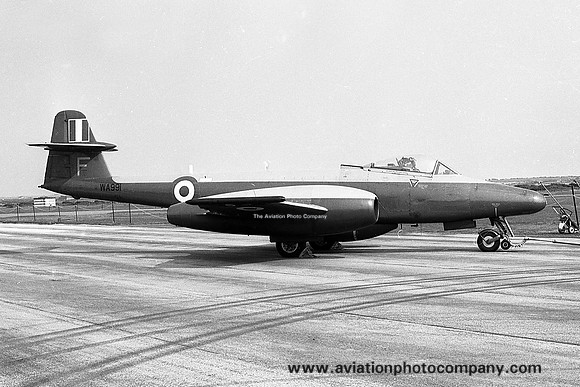 RAE Llanbedr Gloster Meteor U.16 WA991 (1975)