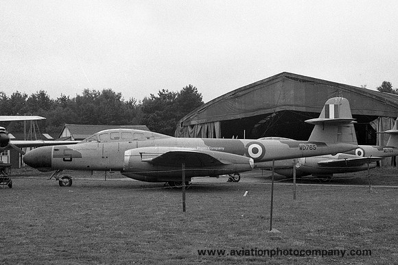 Empire Test Pilots School Gloster Meteor NF.11 WD765 at Farnborough (1957)