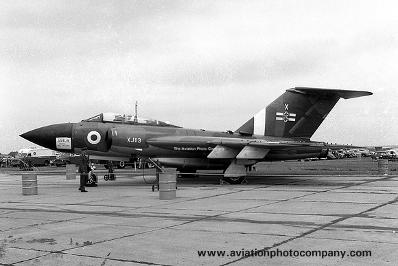 RAF 41 Squadron Gloster Javelin FAW.8 XJ113/X