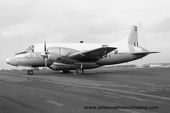 RAF Air Electronics School Vickers Varsity T.1 WF374/D (1967)